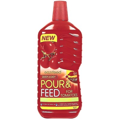 Eazifeed Pour & Feed Liquid Tomato Plant Fertiliser 1 Litre EZ021