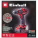 Einhell 18V TE-CD 18/44 Combi Drill 2.5ah Li-ion Battery XMS25PXCOMBI