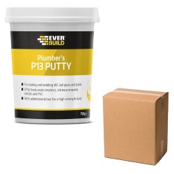 Everbuild P13 Plumbers Putty Non Setting PLUMB7 Box of 12