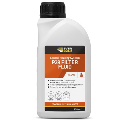 Everbuild P28 Filter Fluid Central Heating 500ml 687374 P28FILTERFLUID
