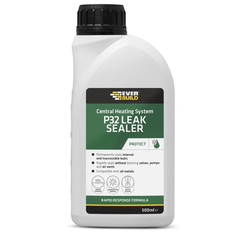 Everbuild P32 Leak Sealer Central Heating 500ml P32LEAKSEALER