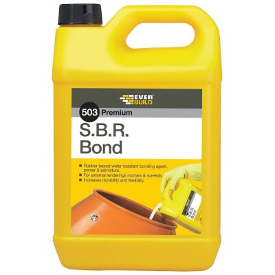 Everbuild 503 SBR Bond Waterproof Primer Bonding Agent 2.5 Litre SBR2L