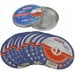 Faithfull 115mm grinder Multi Material Cut off Cutting Discs 10pk FAI11510MUL
