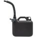 Faithfull 5 litre Plastic Fuel Petrol Diesel Can Black FAIAUCAN5B