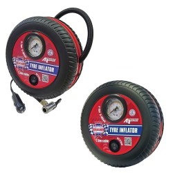 Faithfull 12 Volt Emergency Tyre Inflator Pump CY102 FAIAUTYINFLO