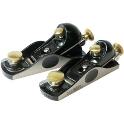 Faithfull Carpenters Wood Block Plane 13 & 21 Degree Twin Set FAIPLANEBPS