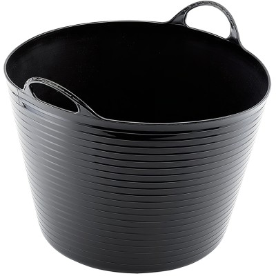 Faithfull Flex Tub Garden Bucket Large 42 Litre Black FAIFLEX42B