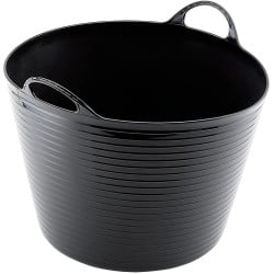 Faithfull Flex Tub Multi Purpose Garden Bucket 15 Litre Black FAIFLEX15B