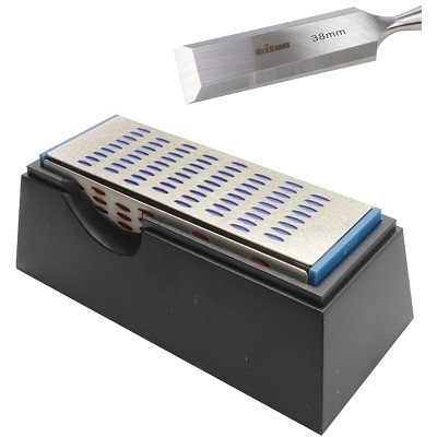 Faithfull Diamond Sharpening Stone Wet Dry 4 Sided FAIDWQUAD