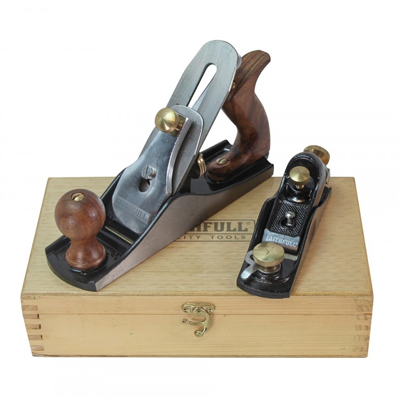 Faithfull Smoothing and Block Hand Plane Set FAIPLANE4AV XMS21PLANE2