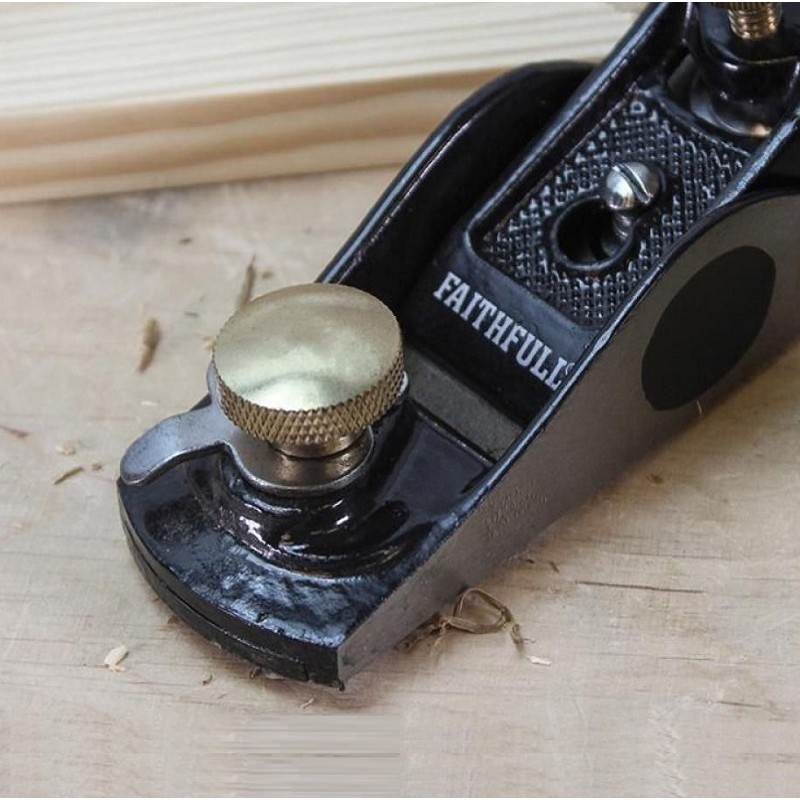 Faithfull FAIPLANE60C Wood Block Plane No 60 13.5 deg Sealants and Tools Direct
