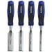 Faithfull Wood Chisel 4pc Set and Storage Wallet FAIWCSGS4W