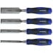 Faithfull Wood Chisel 4pc Set and Storage Wallet FAIWCSGS4W