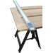 Faithfull FAIWTCG50 1250mm Cutting Guide Rail Clamping Straight Edge