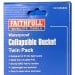 Faithfull FAI1220LBUC 20L + 12L Collapsible Waterproof Multi Use Buckets XMS25BUCKET