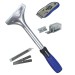 Faithfull FAISCRASET4 Long Handle Sharp Scraper Glass Decorating Set