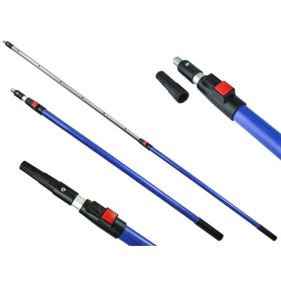 Faithfull Paint Roller Frame Extension Pole 1m to 2m FAIREXPOLE 
