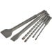 Faithfull SDS Plus Chisel and Drill Bit Set SDS+ Tool Roll FAISDSSET6BP