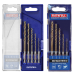 Faithfull FAIQCSET5 HSS M35 Cobalt Impact Drill Bit 5pc Set