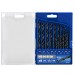 Faithfull HSS Jobber Metal Wood Plastic Drill Bit 19pc Set FAIM19PSET