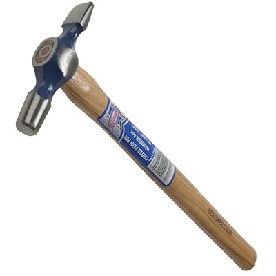 Faithfull 4oz Cross Pein Pin Hammer Hickory Handle FAICPH4