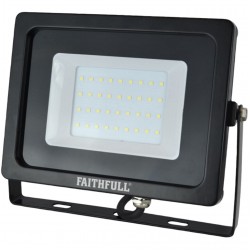 Faithfull SMD LED Floodlight 30W Security Light FPP SLWM30