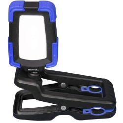 Faithfull FPPCLIP10R Clip Clamp Light 10w Rechargeable