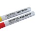 Faithfull Paint Marker Pen Yellow Red 2pk FAIPMYELRED