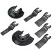Faithfull FAIMFKIT7 Multi Tool Function Saw Blade 7pc Mixed Set