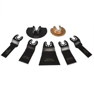 Faithfull FAIMFKIT7 Multi Tool Function Saw Blade 7pc Mixed Set