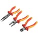 Faithfull VDE Side Cutter Long Nose and Combination Plier Set FAIPLVDESET