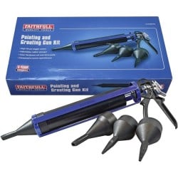 Faithfull Mortar and Cement Pointing Gun Kit FAIPOINTING