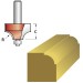 Faithfull FAIRB32 Ovolo Router Bit TCT 16.5mm Radius 9.5mm 1/4 inch Shank 