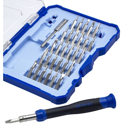 Faithfull Precision Small Bit Screwdriver 32pc Set FAISDINST32