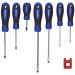Faithfull Easy Grip 8pc Screwdriver Mixed Set in Case FAISDSET8PRO 