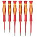 Faithfull Precision VDE Electrical Screwdriver 6pc Set FAISDVDEMINI