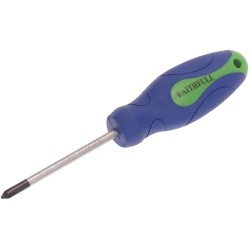 Faithfull Soft-Grip Phillips Screwdriver PH1 75mm FAISDPH1