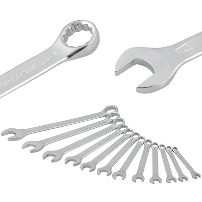 Faithfull 12 Piece Combination Spanner in Storage Roll FAISPASETC12