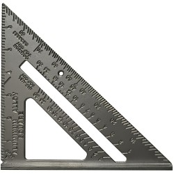 Faithfull Aluminium Roofing Square 180mm FAICSQUICK 