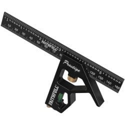 Faithfull Prestige Combination Square 150mm 6 inch FAICS150CNC