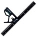 Faithfull Prestige Combination Square Black Aluminium 300mm FAICS300CNC