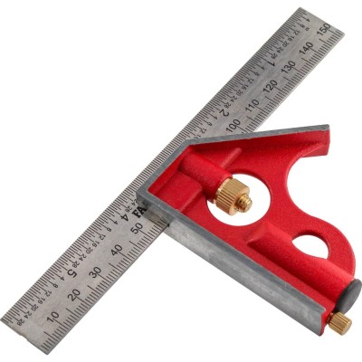 Faithfull Pro Combination Square 150mm FAI-CS150