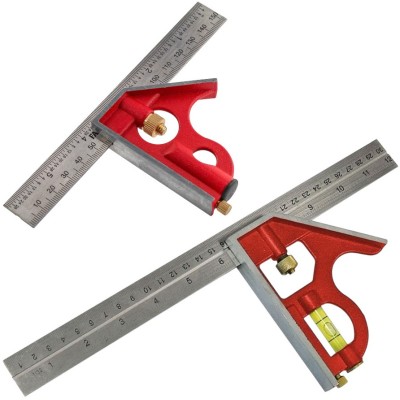 Faithfull Combination Square Twin Pack 716C06 716G12 FAICS300TP