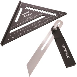 Faithfull Prestige CNC Quick Square and Sliding Bevel Set FAICSQSB