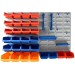 Faithfull Tool and Storage Bins Wall Mounted Panel Organiser FAIPAN43