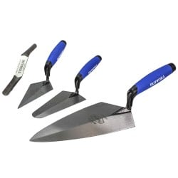 Faithfull Prestige FAIPTFSET4 Pro Builders Brick Trowel 4pc Set