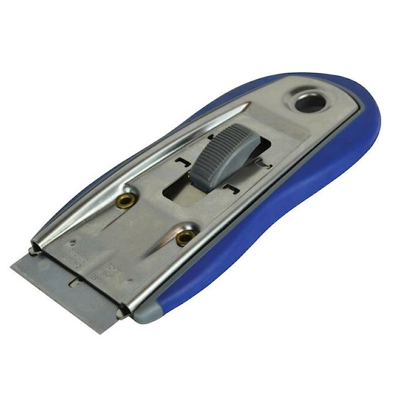 Faithfull FAISCRASET4 Long Handle Sharp Scraper Glass Set Sealants and Tools Direct