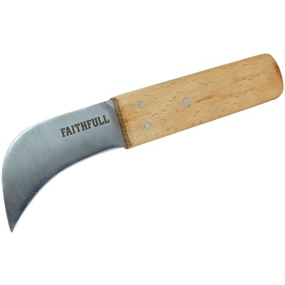 Faithfull Lino Knife and Backer Rod Podger 70mm Blade FAIKLINO
