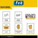 Feb General Purpose PVA FBGPPVA5 Primer Sealer Admixture 5 Litre 489446