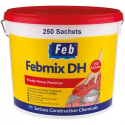 Feb Febmix Dh Mortar Plasticiser 250 sachets FBMIXDH